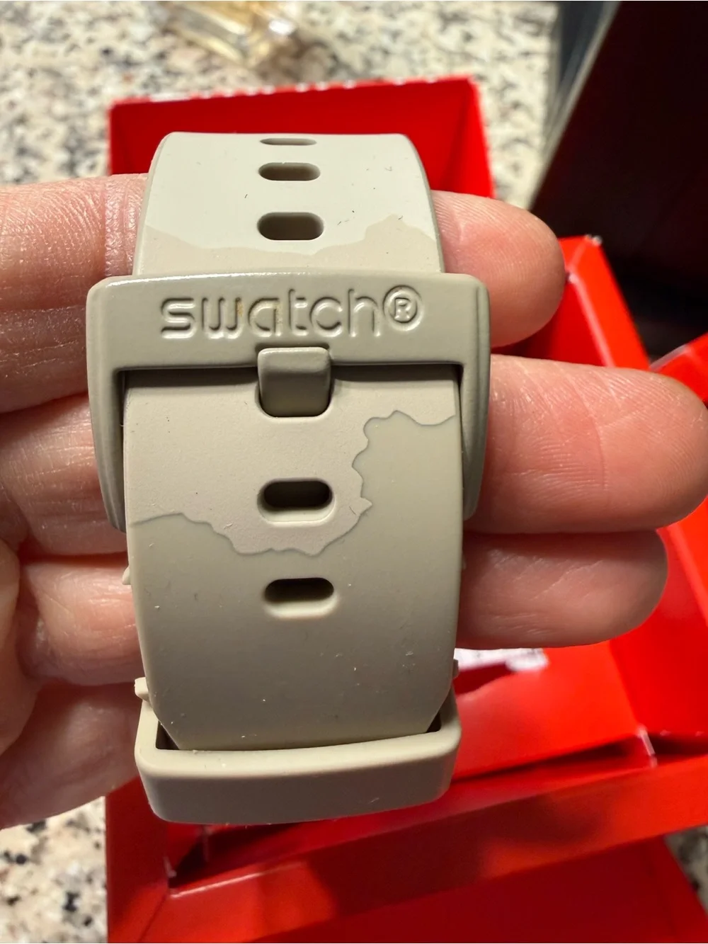 SWATCH BIG BOLD BIOCERAMIC DESERT